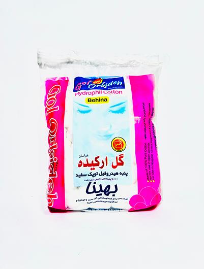 پنبه توپک سفید گل ارکید