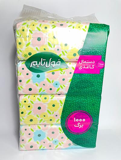 دستمال فله 4 عددی فول تایم