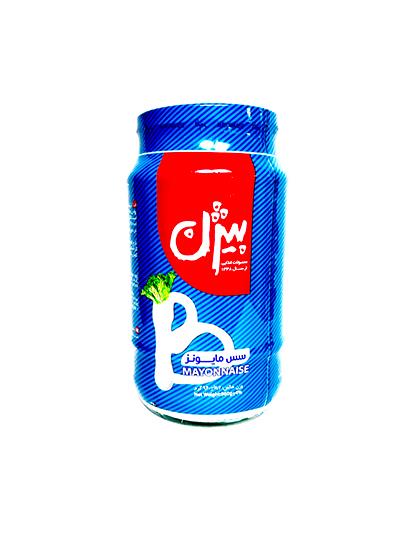 سس 960 گرمی مایونز بیژن شیشه ای