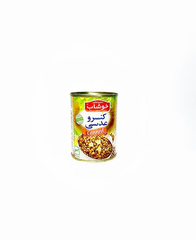 کنسرو عدسی خوشاب