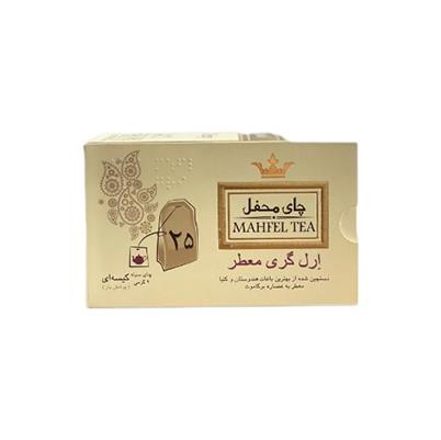 چای تی بگ 25 عددی محفل عطری