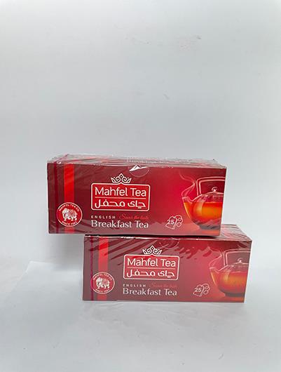 چای تی بگ 100 عددی محفل