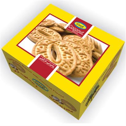 بیسکوییت پذیرایی نارگیلی گرجی
