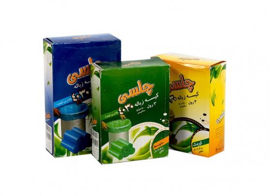 کیسه زباله رولی 1000 گرمی چلسی
