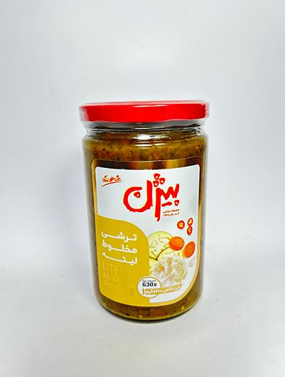 ترشی لیته 630 گرمی بیژن