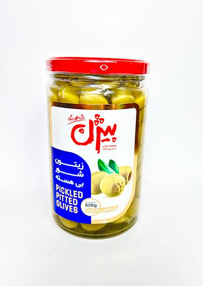 کنسرو زیتون شور 620 گرمی بیژن