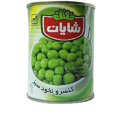 کنسرو نخود سبز شایان