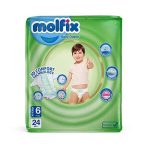 پوشک دوبل سایز 6 مولفیکس