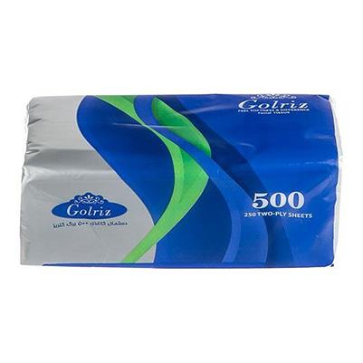 دستمال 400 برگی گلریز