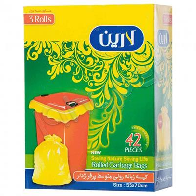 کیسه زباله رولی متوسط لارین
