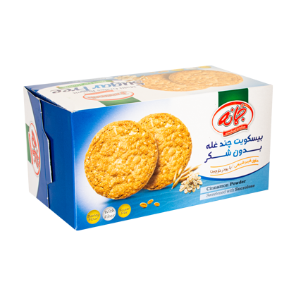 بیسکوئیت جمانه بدون شکر