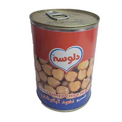 کنسرو نخود آبگوشتی 400گ دلوسه( دو تا بخری سه تا میبری)