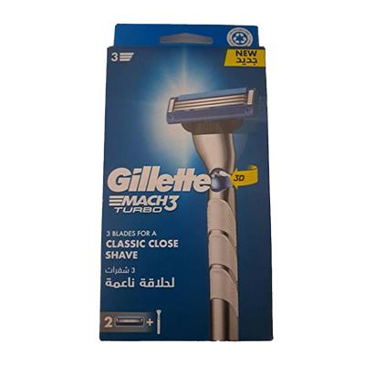 تیغ ژیلت 3 لبه ابی مچ تیری با یدک اضافه جدید