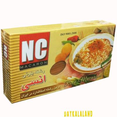 رشته پلویی جعبه ای 500 گرمی انسی