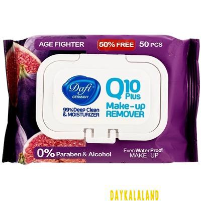 دستمال آرایشی کیوتن 50 برگ میوه ای دافی