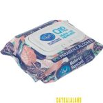 دستمال آرایشی کیوتن 50 برگ گلدار دافی