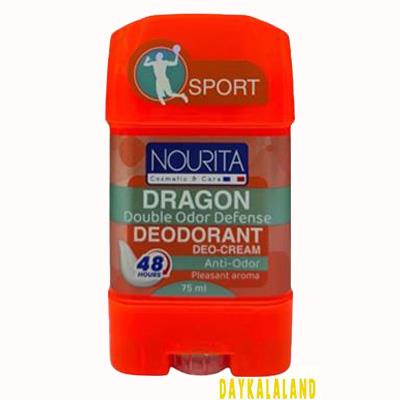 مام استیک 75 گرمی نوریتا کرمی دراگون نارنجی 48 ساعت اسپرت( دو تا بخری سه تا میبری)
