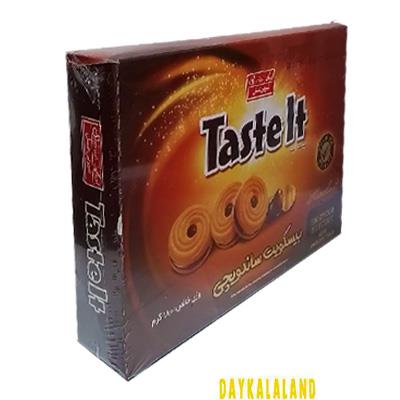 بیسکوئیت کرمدار جعبه ای تست ایت شیرین عسل 180 گرمی