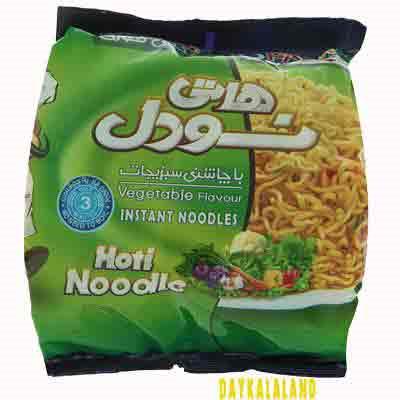 نودل هاتی کارا سبزیجات بسته 5 عددی ( دو تا میخری سه تا میبری)