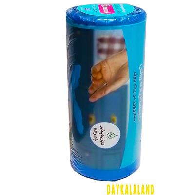 کیسه زباله رولی برزگ آبی 80 در 65 بادوک (30 عددی)