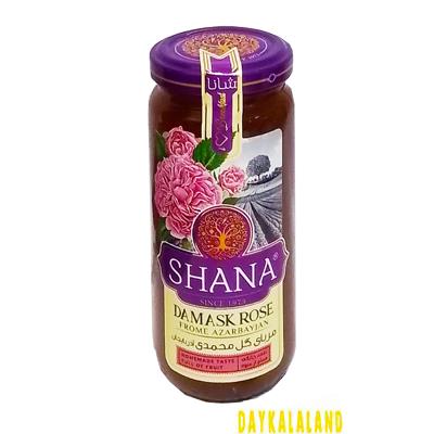 مربا شیشه شانا گل 305 گرمی ( دو تا بخری سه تا میبری)