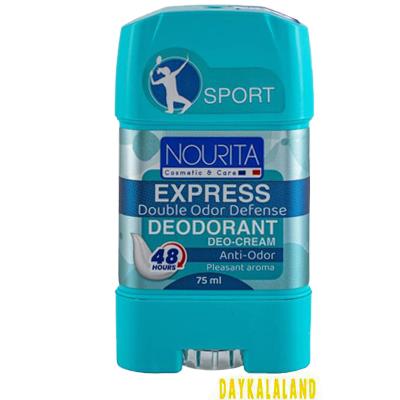 مام استیک 75 گرمی نوریتا اسپرت فیروزه ای ( دو تا بخری سه تا میبری)