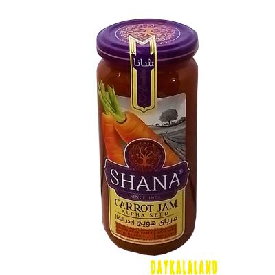 مربا شیشه شانا هویج 305 گرم ( دو تا بخری سه تا میبری)