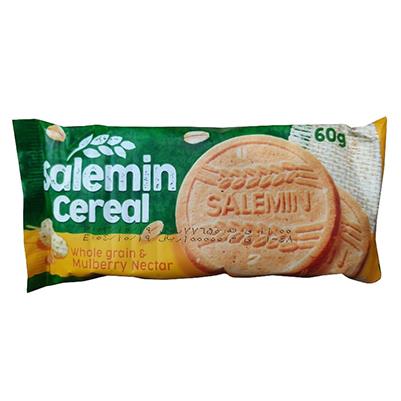 بیسکویت سبوس دار حاوی شهد توت 60 گرمی شیرین عسل