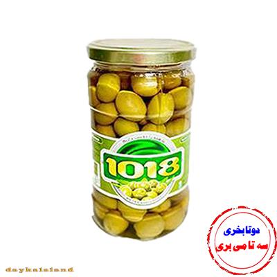 زیتون شیشه 1018 جدید( یکی تا بخری دو تا میبری)