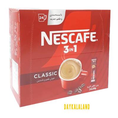 کافی میکس نستله 3*1 20 عددی