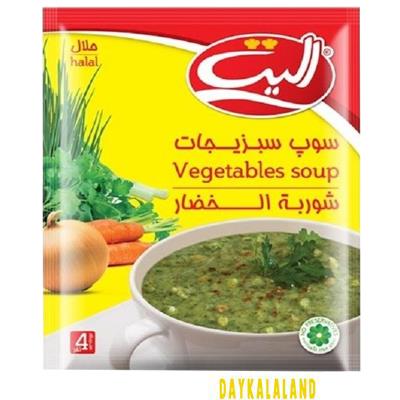 سوپ نیمه آماده الیت سبزیجات مناسب برای 4 نفر