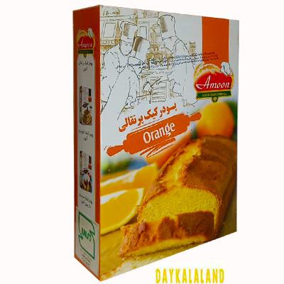 پودر کیک 500 گرمی آمون با طعم پرتقال