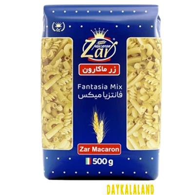 ماکارونی فرمی فانتزی میکس زر 500گرم