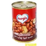کنسرو لوبیا چیتی با قارچ دلوسه 380 گرمی( دو تا بخری سه تا میبری)