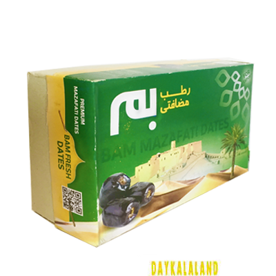 خرما رطب مضافتی بسته بندی 3 ردیفه صادراتی