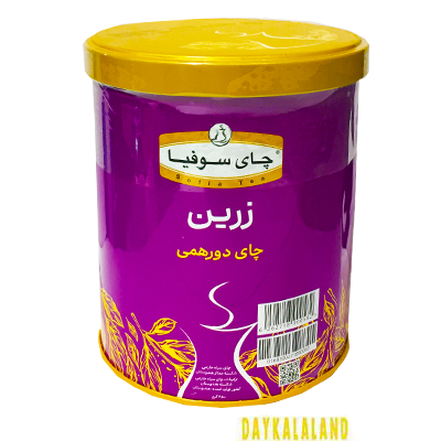 چای شکسته زرین ساده 450 گرمی قوطی سوفیا چای شکسته زرین ساده 450 گرمی قوطی سوفیا