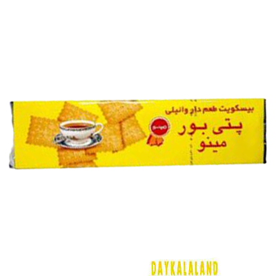 بیسکوئیت پتی بور فنجانی مینو 100 گرمی