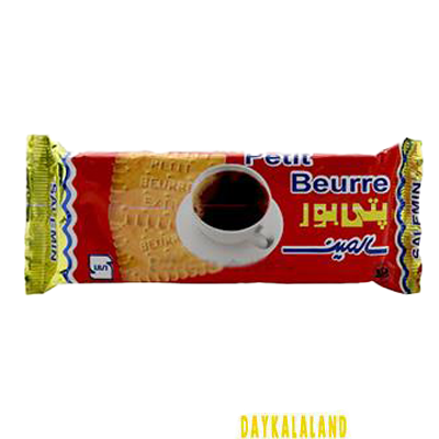 بیسکویت پتی بور گندمین متوسط سالمین 38 گرمی 3 عددی
