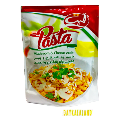 پاستا نیمه آماده 180 گرمی قارچ و پنیر الیت پاستا نیمه آماده 180 گرمی قارچ و پنیر الیت