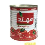 رب گوجه فرنگی قوطی 800 گرمی مهند