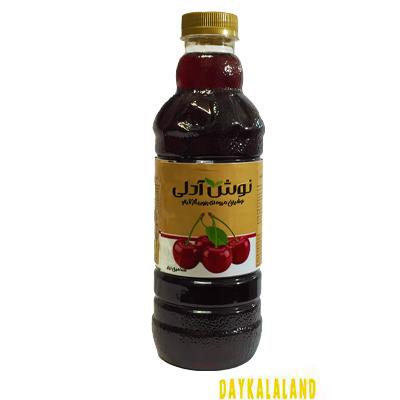 آبمیوه ۱ لیتری نوش آدلی با طعم آلبالو بدون گاز ( یکی بخری دو تا میبری)