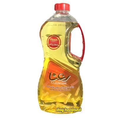 روغن مایع سرخ کردنی شفاف 1.620 لیتری رعنا