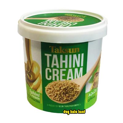 کرم کنجد 180 گرمی پسته ای تکسان سبز( یکی بخری دو تا میبری)