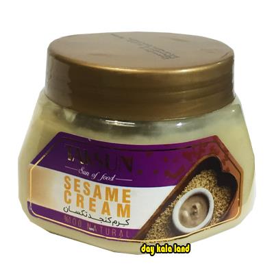 کرم کنجد ساده 350 گرمی تکسان( یکی بخری دو تا میبری)