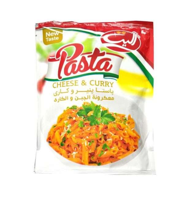 پاستا نیمه آماده 180 گرمی پنیر و کاری الیت