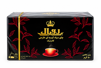 چای تی بگ 25 عددی رویال ( دو تا بخری سه تا میبری)