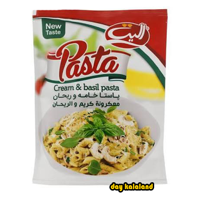 پاستا نیمه آماده 180 گرمی خامه و ریحان الیت