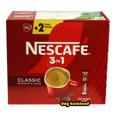کافی میکس نستله 3*1 26 عددی