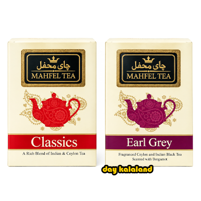 چای خارجی محفل 100 گرمی کلاسیک عطری (دوتا بخری سه تا میبری)