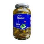 خیار شور درجه یک 1.5 کیلویی دلوسه ( دو تابخری سه تا میبری)